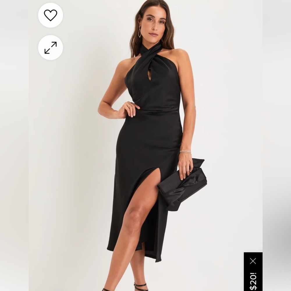 Lulus black dress